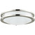 Sunlite 88324-SU Sunlite LFX/DCO18/BN/28W/E/D/40K LED 28W 18 Decorative Brushed Nickel Ceiling Light Fixtures, 4000K Cool White