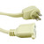 Sunlite 04145-SU EX3/AP Appliance Extension Cord 3-Feet Beige