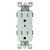 Sunlite 08157-SU 15A Tamper Resistant Duplex Receptacle, White