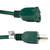 Sunlite EX20-16/3/HD/G 20' Heavy Duty Green Extension Cord