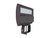 Maxlite Mpulse Flood: 55W, 120-277V, Wide, 4000K, Bronze, Trunnion Swivel Mount, Visual Comfort, 120-277V Button Photocell, 10Kv Surge Suppressor MP-FL55UW-VC840BTSPC