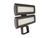 Maxlite Mpulse Series, High Output Flood  - 440W, 70 Cri,  Rectangular Beam, 4000K, 120-277V, Bronze, Trunnion MP-HO440UR-40BTS