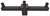 NaturaLED MT-4STV2.5-3180/BZ 4" Square Pole Mounting Bracket with Triple 2-3/8" O.D. Tenon at 180¡ - Bronze