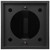 Westgate BOL-42-S-C-C-MCTP-BK Bollard 42In Square Flat Top Louver Clear Lens Adj. 12-22W 30/40/50K, Black | Westgate at lightingandsupplies.com