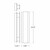 Westgate Lighting CRES-52-50K-SIL LED Wall Sconce Light