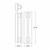 Westgate Lighting CRE-HL20-05-50K-BR LED Wall Sconce Light