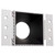 Westgate LRD-TL-10W-35K-4S-BK 4 LED Trimless Recessed Lights | Westgate at lightingandsupplies.com