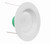 Westgate Lighting FML-R6-MCT 6In 11W 660LM 120V Flush Mount MULti-CCT 30K/40K/50K Cri90 Dim