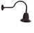RAB Lighting GN1LED26NSST11A Gooseneck Style1 26W Neutral LED 11" St Shade Spot Refl Bz