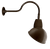 RAB Lighting GN1LED26YRADBWN Gooseneck Style1 26W Warm LED 15" Ad Shade Rect Refl Brown