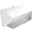 RAB Lighting WP3LED75L-740WU/PCU Wp3 7500LM 51W 70CRI 4000K 120-277V 0-10V Dim Pcu White