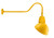 RAB Lighting GN2LED13NADYL RAB Lighting GN2LED13NADYL Gooseneck Style2 13W Neutral LED 15 AngLED Dome Shade Yl
