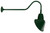 RAB Lighting GN2LED13NSACG RAB Lighting GN2LED13NSACG Gooseneck Style2 13W Neutral LED 15 Ac Shade Spot Refl Grn