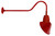 RAB Lighting GN2LED13NSACR RAB Lighting GN2LED13NSACR Gooseneck Style2 13W Neutral LED 15 Ac Shade Spot Refl Red