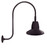 RAB Lighting GN3LED26NRSTA RAB Lighting GN3LED26NRSTA Gooseneck Style3 26W Neutral LED 15 St Shade Rect Refl Bz