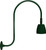 RAB Lighting GN3LED26YRG RAB Lighting GN3LED26YRG Gooseneck Style3 26W Warm LED No Shade Rect Refl Green