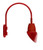 RAB Lighting GN4LED13NRAC11R RAB Lighting GN4LED13NRAC11R Gooseneck Style4 13W Neutral LED 11 Ac Shade Rect Refl Red