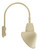 RAB Lighting GN5LED13YACI RAB Lighting GN5LED13YACI Gooseneck Style5 13W Warm LED 15 AngLED Cone Shade Ivory