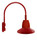 RAB Lighting GN5LED26NRSTR RAB Lighting GN5LED26NRSTR Gooseneck Style5 26W Neutral LED 15 St Shade Rect Refl Red