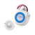 Leviton OSFHU-ITW - LEVITON - PIR Fixture Mount Occupancy Sensor, Max 40-FT Height, White (120-347V)*** - Falkor