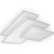 Halco Lighting Technologies 14FSEPL/8DU FIELD SELECTABLE EDGE LIT PANEL WATT/CCT 1X4 120-277V 0-10V DIM