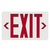 Halco Lighting Technologies EV-EXE-RD-RC Evade Exit Red Lettering with Remote Capability