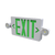 Halco Lighting Technologies EV-EXC-GR-RC Evade Exit & EM Combo Green Lettering with Remote Capability