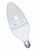 Halco Lighting Technologies B11CL5/830/LED LED B11 4.5W 3000K DIMMABLE E12 - CREAM