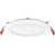 ASD Lighting OW-LMPJBR-6D15CC-NK OSTWIN LED Round Recessed Mini Panel