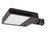 Maxlite AR200HT5-CSBKCR Slim Area Light-200W, 277-480V, Type 5, Cct Select 3/4/5K, Bronze, Slipfitter, Controls Ready