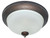 Maxlite ML2E242TRBZ27 Ceiling Fixture Traditional Dark Bronze Finish With 2X12W 2700K Ja8 Compliant Enclosed Rated E26 Socket LED Lamp