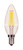 Satco S11370 4.5CTC/LED/930/120V/E12 LED Filament Bulb