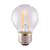 Satco S12102 5.5G16/LED/CL/27K/120V/E26 LED Filament Bulb