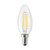 Satco S12116 4.5W/TORP/EURO-E14/CL/840/120V LED Filament Bulb Satco S12116 4.5W/TORP/EURO-E14/CL/840/120V LED Filament Bulb