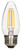 Satco S21709 4.5W ETC/LED/27K/CL/120V/3PK LED Filament Bulb