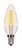 Satco S21728 4.5W CTC/LED/5K/CL/120V/2CD LED Filament Bulb