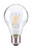 Satco S21734 7.5A19/CL/LED/E26/3K/120V/4PK LED Filament Bulb