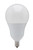 Satco S21801 6A19/OMNI/220/LED/E12/30K LED Type A Bulb