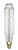 4T24/LED/CL/E26/VINTAGE/120V
