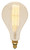 Satco S2433 60PS52/AMBER/E26/VINTAGE/120V Incandescent Vintage Light Bulb