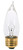 Satco S3265 40CA10 Incandescent Decorative Light Bulb