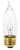 Satco S3764 25CA10 Incandescent Decorative Light Bulb