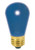 Satco S3963 11S14/B Incandescent Sign & Indicator Bulb