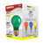 25W A19 CERAMIC GREEN 130V.