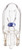 Satco S6968 X3T3 1/4 12V Wedge Incandescent Miniature Bulb
