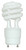 Satco S8209 18GU24/41 Compact Fluorescent Spirals CFL Bulb
