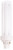 Satco S8321 CFD18W/827 Compact Fluorescent Double Twin 2 Pin Bulb