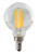Satco S8553 4G16/LED/CL/27K/120V/E12 LED Filament Bulb