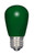 Satco S9171 1.4W S14/GR/LED/120V/CD LED Sign & Indicator Bulb