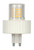 Satco S9226 LED 5.0W G9 450L 3000K LED Mini and Pin-Based LED Bulb